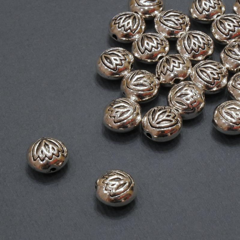 Schmuckzubehör – Innen-Perleinsatz, Durchmesser 1,1 mm ±, Durchmesser 8×5,5 mm ±, Verpackung 20 g, 21 Stück ±