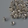 Perleinsatz, Durchmesser ca. 8 × 2,5 mm, Lochdurchmesser ca. 2,2 mm, Verpackung 38 Stück, ca. 20 g