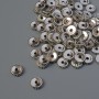 Perleinsatz-Furnitur, Durchmesser 6×1,5 mm, Verpackung 90 Stück ± 20 g