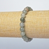 Labradorit-Armband – glatte Kugeln, Durchmesser ca. 8,5 mm, Länge ca. 18 cm (Elastik)