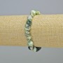 Armband Valit aus Naturstein, facettierte Perlen, Durchmesser ca. 10 mm ±, Länge ca. 18 cm, elastisches Stretchband