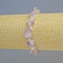 Armband Lavendel-Amethyst aus Naturstein, Körnchen 8×4 mm ± (Stretch), Länge 18 cm+