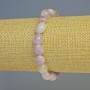 Kunzit-Armband, natürlicher Stein, facettierte Perlen, Durchmesser 13×9–8×7 mm, Länge ca. 18 cm, Stretch