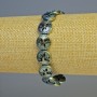 Hämatit-Armband «Baum» Chamäleon-Farbe, Durchmesser 12,5×4,5 mm, Länge ca. 18 cm, Stretch