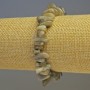 Armband aus Labradorit, Naturstein-Chips, Durchmesser 10×15 mm ±, Länge 18 cm Stretch