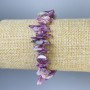 Armband aus Turmalin-Krümeln, Durchmesser 11–15×2–5 mm, Länge ca. 18 cm, Stretch-Armband