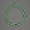 Rondell-Perlen aus Jade, Durchmesser 4×2 mm, Länge ca. 38 cm