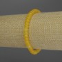 Armband Citrin-Rondell, Durchmesser 6×4 mm, Länge 18 cm Stretcharmband