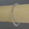 Labradorit-Armband mit glatten Perlen, Durchmesser ca. 5 mm, Länge 18 cm, Stretch