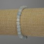 Morganit-Armband, facettierte Würfel, Durchmesser ca. 6×5 mm, Länge ca. 18 cm, auf Stretchbasis