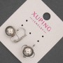 Xuping Ohrringe 10×15 mm Rhodiumbeschichtung