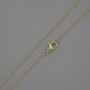Kette Xuping Vergoldung 18K, Dicke 0,5 mm, Länge 56 cm