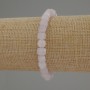 Kunzit-Facettierte Würfelarmband, Durchmesser ca. 6 mm
