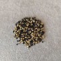 Schwarze Strasssteine, Durchmesser ca. 3 mm, Packung ca. 4 g