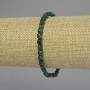 Armband aus afrikanischem Türkis, getrommelte Perlen, Durchmesser ca. 5,5×4 mm, Länge ca. 18 cm, Stretch