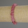 Turmalin-Armband, facettierte Würfel, 8×8 mm, Länge 18 cm (Elastik)