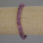 Turmalin-Armband, facettierte Würfel, Durchmesser ca. 5 mm, Länge 18 cm (Stretcharmband)
