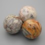 Reduziert! Souvenirkugel aus Sandjasper, Durchmesser ca. 40 mm ± Geoden