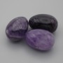 Dekorations-Ei aus Amethyst, Durchmesser ca. 30 × 20 mm