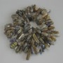 Labradorit-Nadelförmige Perlen, auf Schnur, Durchmesser 12-17×3-5 mm ±, Länge ca. 39 cm+