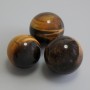 Souvenirkugel aus Tigerauge, Durchmesser 20 mm+