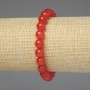 Turmalin-Armband, glatte Kugeln 8 mm, Länge ca. 18 cm, Elastikarmband