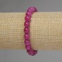 Turmalin-Armband – glatte Kugeln, Durchmesser ca. 8 mm, Länge 18 cm, Stretch-Armband