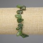 Armband aus Jadeit – facettierte Steine in Schmetterlingsform, Durchmesser 8–17×5–7 mm +-, Seedperlen 3 mm +-, Länge ca. 18 cm +-, Stretch
