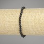 Turmalin-Armband, facettierte Kugeln, Ø ca. 4 mm, Länge ca. 18 cm, Stretch