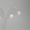 Ohrstecker mit Süßwasserperlen, Ø 6 mm+