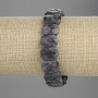 Armband aus Labradorit, facettierte Glieder 14×10 mm, Länge ca. 18 cm, Stretch-Armband