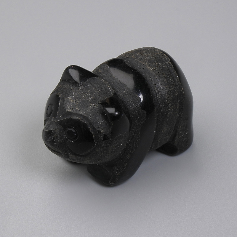 Souvenirfigur Panda aus Achat 40×25×22 mm+