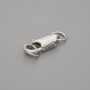 Preis pro Stück: Karabinerhaken, Durchmesser 13 × 5 mm, silberfarben