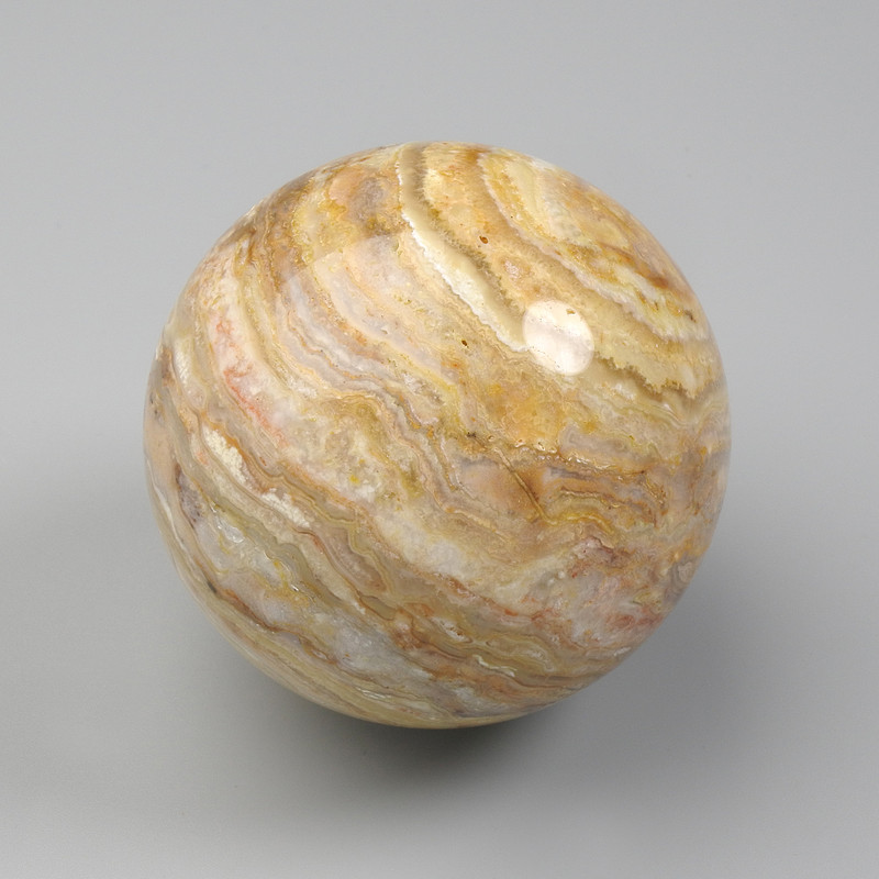 Souvenirkugel aus natürlichem Onyx, Durchmesser von 53–65 mm ± sortierte Größen (Preis pro 100 g) Gewicht ab 300 g