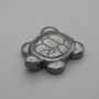 Souvenir-Statuette Schildkröte Hämatit 28×22 mm+