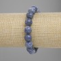 Schaumkorallenarmband, glatte Kugeln, Durchmesser ca. 10 mm, Länge ca. 18 cm, auf Stretch-Basis