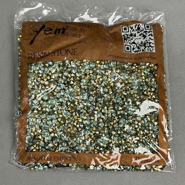 Strasssteine, Farbe blau, Durchmesser 4 mm ± Packung 75 g (+-))