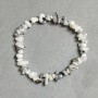 Armband aus Adular-Krümeln 7–8 × 2–4 mm, Länge ca. 18 cm, Stretcharmband