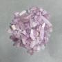 Kunzit-Chips aus natürlichem Stein, ohne Loch, 6-28×4-10 mm ± (Preis pro 100 g ±)