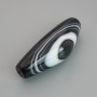 Preis pro Stück: Einlegeperle aus natürlichem Achat 44–47×15–16 mm ± (Sortimentgrößen)