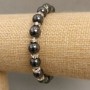Armband mit Mallorca-Perlen, Länge 18 cm, elastisch