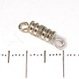 Schraubverschluss für Perlen und Armbänder, Packung 15 Stück