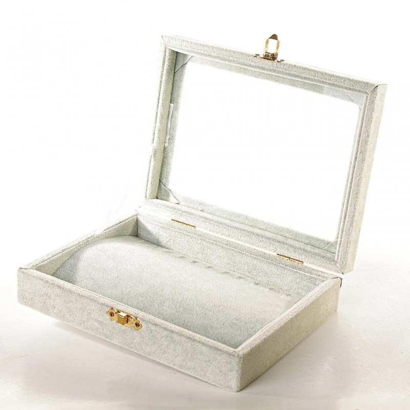 ! (20×15×5 cm) Velours-Vitrinenbox A40-1