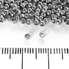 Runde Crimpperle für Perlen, Innendurchmesser 2 mm, Packung 5 g