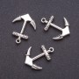 Schmuckzubehör Anhänger Anker 25×20 mm, Verpackungseinheit 20 g, ±7 Stück
