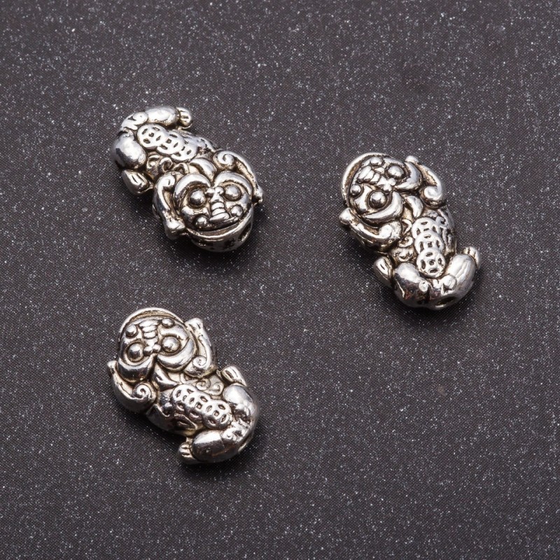 Schmuckzubehör-Einsatz „Frosch“ 15×10 mm, Packung 20 g, ±10 Stück