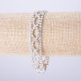 Strassarmband „Kornähre“, Länge 20 cm, Breite 14 mm