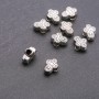 Pandora-Kreuz-Perle, Durchmesser 4,5 mm, Länge 14×9 mm, Verpackung 20 g ± 9 Stück