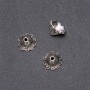 Endkappen für Perlen 16×11 mm, Durchmesser 3 mm Verpackung 18 Stück