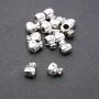 Perleinsatz 'Beutelchen' im Pandora-Stil, Durchmesser 10 × 8 mm, Innenbohrung 4,8 mm, Verpackung 20 g ± 9 Stück